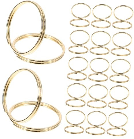 SHINEOFI 50stücke Tischkartenhalter Für Und Notizen Runde Goldene Ständer Für Partys Hochzeiten Und Veranstaltungen Und Leicht Zu Transportieren