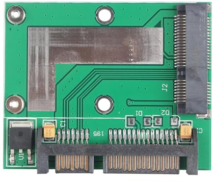 HALJIA mSATA SSD auf 2,5 Zoll SATA III Mini PCIE Drive 6.0GPS Adapter SATA 3 Konverter Karte Modul Board für Laptop Computer Desktop