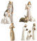 Set de Belén Figuras de Resina, Nacimiento Navidad, Santa Familia - Decoración