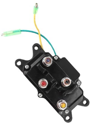 Windenrelais ATV elektrische winde fahrzeug Elektromagnetisches Ventil Pickup-Truck Ersatzteile für -Winden Handwinde mit Seil Winden-Bergungsset Windenmagnet Kupfer