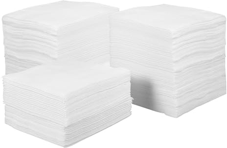 CALLARON Einweg Make Up Entferner Pads Tiefenreinigung aus Vliesstoff 400 Stück und Sanfte Anwendung für Gesichtsreinigung Empfindlicher Haut
