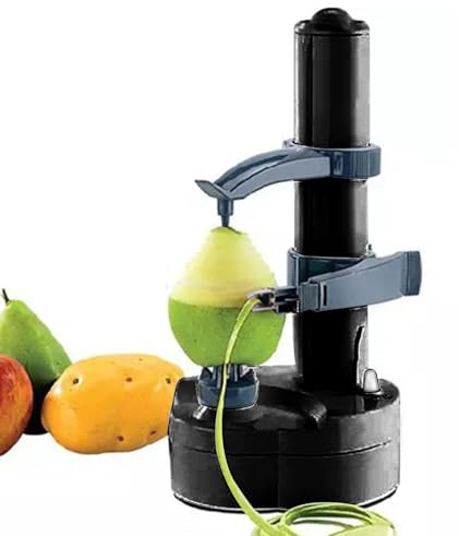Pelador automático de verduras, pelador eléctrico de verduras para frutas y verduras: pelador de zanahorias de alta eficiencia para frutas, práctico pelador eléctrico de patatas y verduras para domos