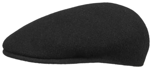 Kangol 504 Flexfit Mütze Flatcap Schirmmütze Herren - Schiebermütze Wollcap mit Schirm Herbst Frühjahr Winter Sommer Frühling-Sommer Herbst-Winter
