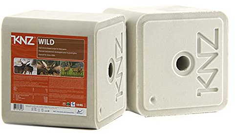 A&G-heute KNZ 20kg Wildleckstein 2 x 10 kg Mineralleckstein Salzleckstein Leckstein Wildtierleckstein Wild REH Hirsch