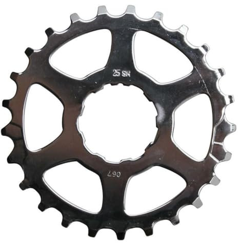 Mic S202517 Ritzel Kettenritzel Fahrrad Gemischt Erwachsene, Schwarz
