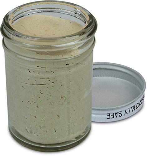 Storfisk fishing & more Powerbait Troutbait Forellenteig im Glas, 50 g, mit Geschmack und Glitter Forellenköder, Teig Variationen:Knoblauch Weiß