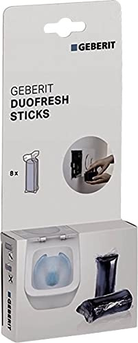 DuoFresh Sticks - 8 DuoFresh Sticks - Geberit - Geberit DuoFresh Sticks - WC-Sticks - Toilettenwürfel Einbaubehälter - Duofresh - Toilettenwürfel Einbaubehälter …