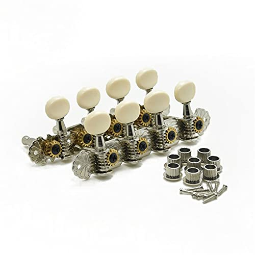 Tuning Peg Tuner Mandoline Guitare Tuning Chevilles Clés Nickel Placage Machine Tête Accessoires