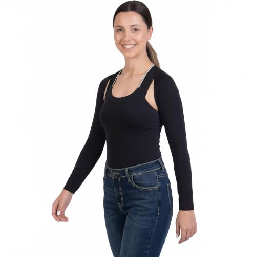 OutdoorEssentials Arm Sleeves for Women - Golf UV Shawl with Sleeves - Workout Shrug Bolero - Arm Tights for Sun Protection