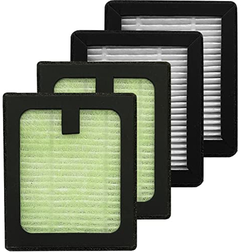 Torkare avancerat HEPA-filter kompatibelt med Baby Brezza babyflasktork avancerad och baby Brezza babyflaskbricka, 4-pack