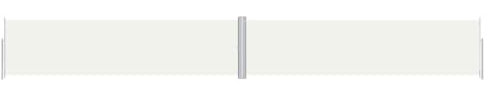 vidaXL Tenda da Sole Laterale Retrattile Crema 160x1200 cm