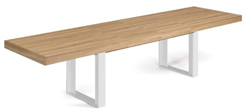 IDMarket - Table à Manger Extensible Rectangle Phoenix 200-300 cm