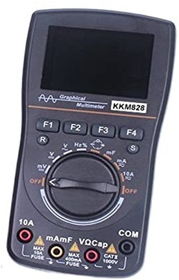 Generatore di segnali di corrente Multimetro for oscilloscopio digitale da 2,4 pollici con larghezza di banda di 1 MHz e frequenza di campionamento di 2,5 Msps oscilloscopio grafico intelligente