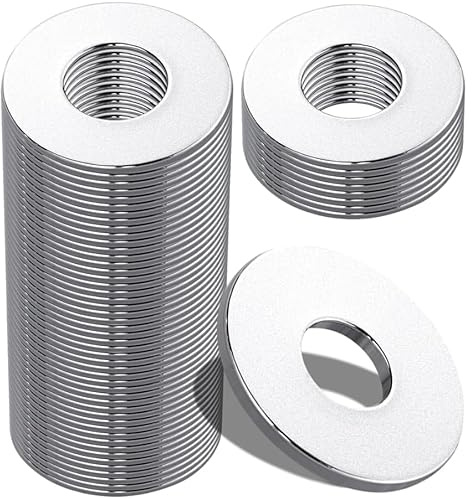 DKBT M5 Washers Penny Washers Penny Washers M5X25mm A2 304 Stainless Steel 25Pcs