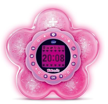VTech KidiMagic Galaxy Light Radiowecker 9 in 1 Kinder ab 6 Jahren | Aurora Boreale Projektor, Bewegungsmelder, FM-Radio, MP3, italienische Sprache, Batterien im Lieferumfang enthalten