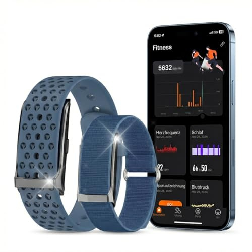 Eoxxon Smartband Fitness Tracker Premium (ohne Display)