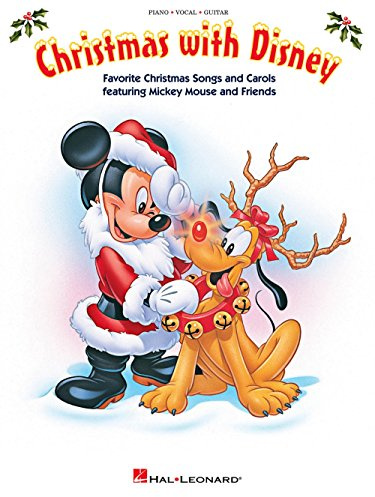 Hal Leonard Christmas With Disney Songbuch für Klavier / Gesang / Gitarre