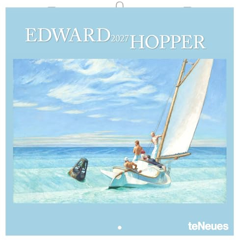 CALENDRIER 2027 HOPPER - ARTISTE - FORMAT 30x30cm (TN) + offert un agenda de poche 2027