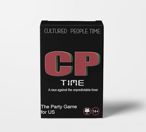 CP TIME Game: A Party Game for US - for The Culture. Beat The *New* More Unpredictable Timer Companion app!, Black Trivia Style, Multiple Categories: Pop Culture, Music, General Knowledge, & More!