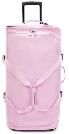 Kipling TEAGAN L Große Reisetasche mit Rollen, hochkant, Blooming Pink (Rosa)