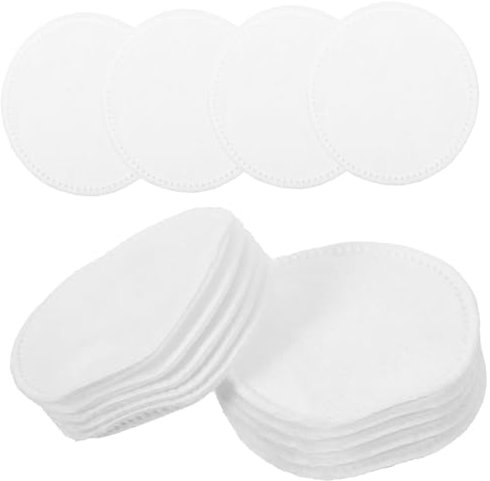 MAGICLULU 600pcs Makeup Sponge Cleaner Lint Pads Face Makeup Remover Cotton Rounds for Facial Cotton Pads