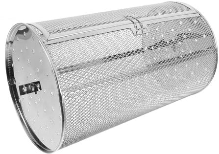 Gogogmee Asador De Acero Inoxidable Cesta Para Horno Asador Para Freidora De Aire Para Asar Verduras Barbacoa y Kebabs Accesorios Para Hornear Cocina