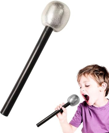 Accessori Microfono Festa - Attrezzature per Animazione e Prestazioni, Set Pratico | Supporti per Microfono e Accessori per Serate e Spettacoli, Accessori Feste per Eventi