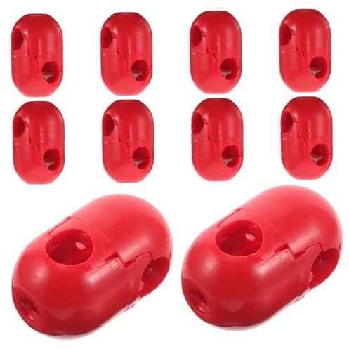 UPKOCH 10stücke Kletternetz-schnallen Für Junge Mädchen Seil-Klettern-verbindungen Outdoor-Spielplatz-zubehör Robuste Klettergriffe Einfache Montage Und Demontage Vielseitig Für