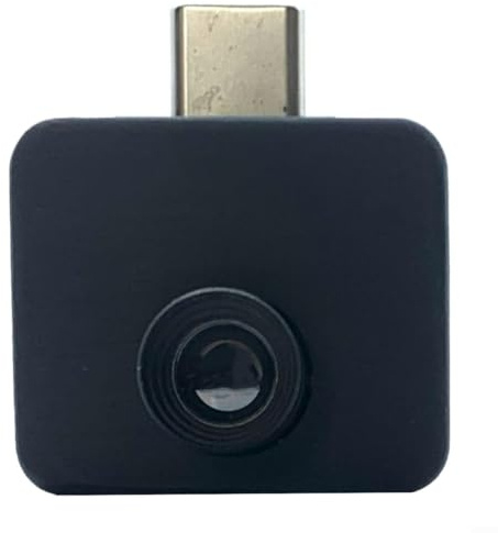 Opatiny Telecamera termica USB-C per Android 8.0-12, sensore IR 32x32 con alloggiamento, rilevatore di temperatura da -20 a 1000 °C, termocamera portatile portatile