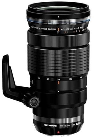 OM SYSTEM M.Zuiko Digital ED 40 to 150mm F/2.8 PRO Weatherproof Lens with Dual VCM Autofocus, Programmable L-Fn Function Button