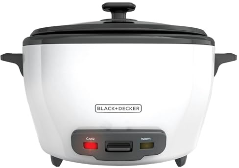 BLACK+DECKER RC503 - Cuoci riso a secco/3 tazze 6-cup bianco