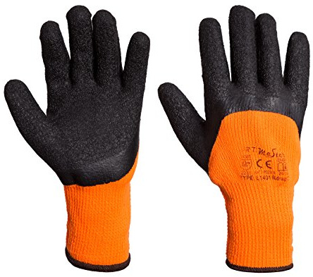 ART.MAS 12 Paar Arbeitshandschuhe Sicherheitshandschuhe Winter GEFÜTTERT Thermo (RdragO) (10)