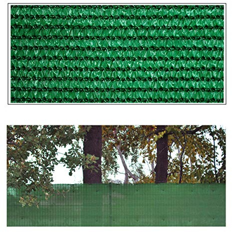 Helo 'S20' Sichtschutznetz Zaunblende 20 m Länge x 2 m Höhe (grün) aus HDPE Gewebe, hoch reißest, witterungs- und UV-beständig, ideal als Sichtschutz, Windschutz, Staubschutz oder Sonnenschutz Netz