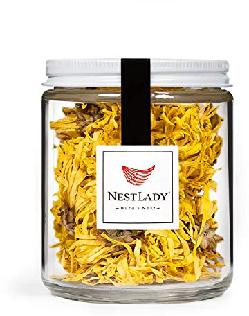 NESTLADY Chrysanthemum tea Natural Dried Flower Tea Flower Buds Tea 100% Natural 排毒降火 金丝皇菊茶 罐装