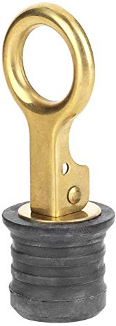 Gorgeri Messinggummi Snap Tight Boot Entwässerungsstopfen Marineboot Zubehör für 1-1 / 4in Löcher - Bootsablaufstopfen Marineablaufstopfen Ablauflochstopfen