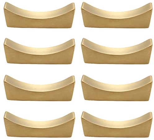 Zelerdo 8 Pieces 304 Stainless Steel Chopstick Holders Chopstick Rest (Gold)