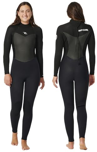 RIP CURL - Omega Damen Neoprenanzug 3/2 mm Back Zip - dehnbares Neopren und verstärkte Nähte, ideal für Wassertemperaturen zwischen 15 und 18 ° C - neues Modell