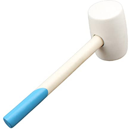 jojofuny 24oz Ball Hammer Wooden Handle Tile Installation Hammer for Eswinghammer by Point Tools