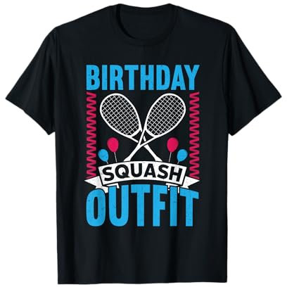 Birthday Squash Outfit Funny Squash T-Shirt