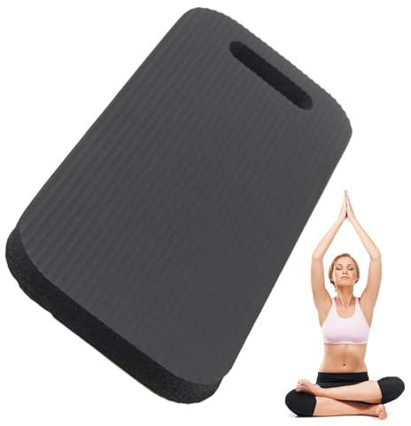Fitness-Kniekissen, Bauchrad-Kniepolster, rutschfestes Pilates-Kissen für Knie, dicke Yoga-Knie, Matte für weiche Bodenübungen, rechteckig,