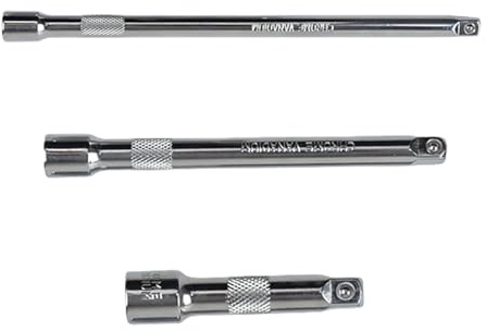 3/8 Or 1/2 Socket Wrench Extender Rod Kits 3 Different Size Compatibles with Most Drive Tool Professional Construction