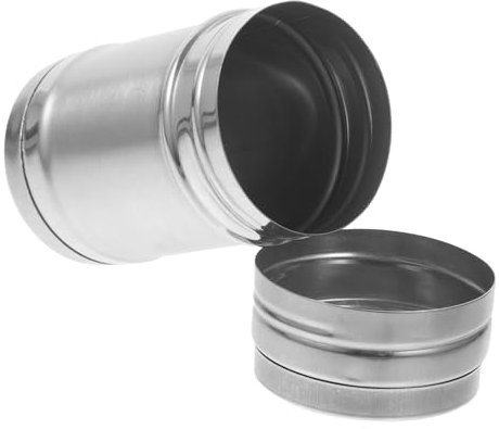 Sosoport Saliera e Pepiera in Acciaio Inossidabile Contenitori Per Pepe Bottiglie Per Spezie Domestiche Pepiere Domestiche Barattolo Per Condimenti Da Cucina