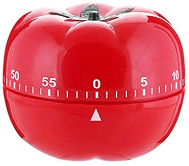 1 temporizador de cocina de 60 minutos, temporizador de alarma giratorio de 360 grados, temporizador de alarma en forma de tomate creativo, temporizador de cocina creativo, recordatorio portátil de
