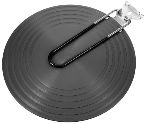 Luxshiny Diffuseur de Chaleur Aluminium pour Plaque à Induction et Cuisinière à Gaz, Adaptateur 24 CM, Plaque de Conduction Thermique Pliable pour Cuisson Domestique