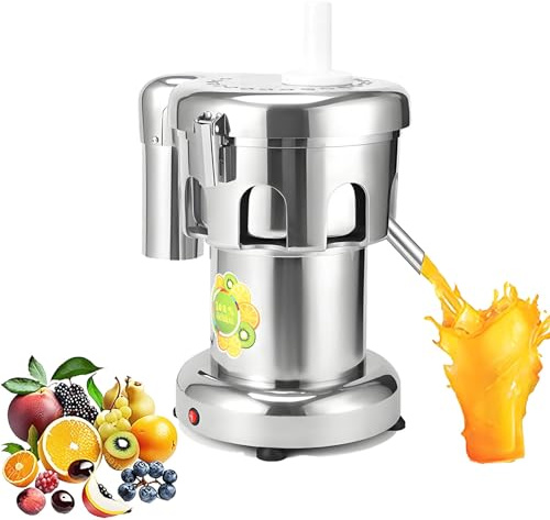 Macchina centrifuga resistente commerciale per spremiagrumi, estrattore elettrico di succo ad alta potenza per frutta e verdura, ideale per succhi di frutta e operazioni di ristorazione