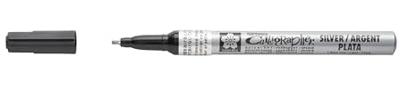 SAKURA - Pen-Touch - Calligrapher - Silver - Fine