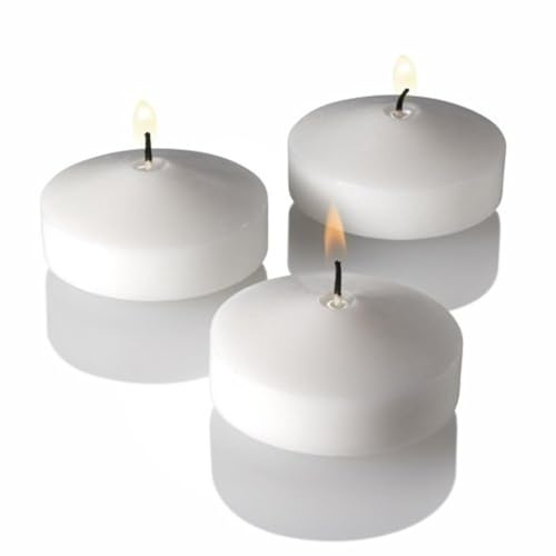 Richland® 3 Floating Candles White Unscented Set of 96