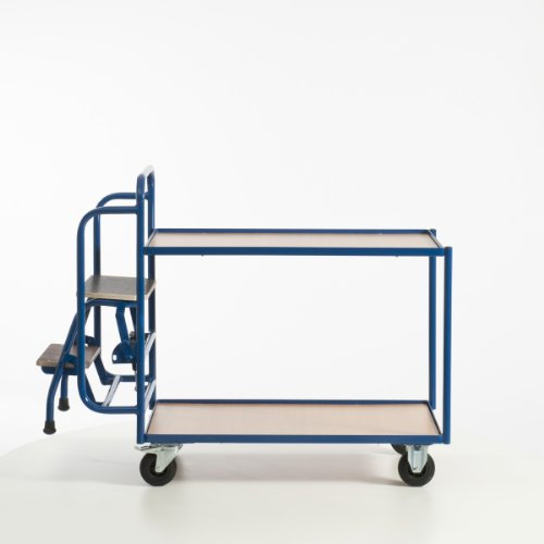 Rollcart Tischwagen mit 2 Trittstufen, 08-7271