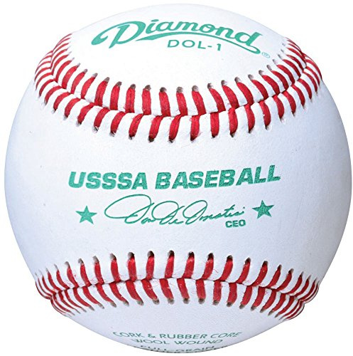 Diamond Usssa Dol-1 läder basebollar 12 boll pack