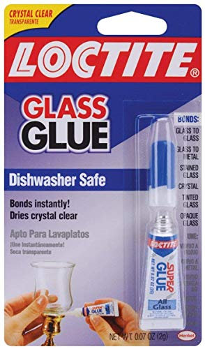 Loctite 233841 Pegamento para cristales instantáneo, paquete de 6, 2 g